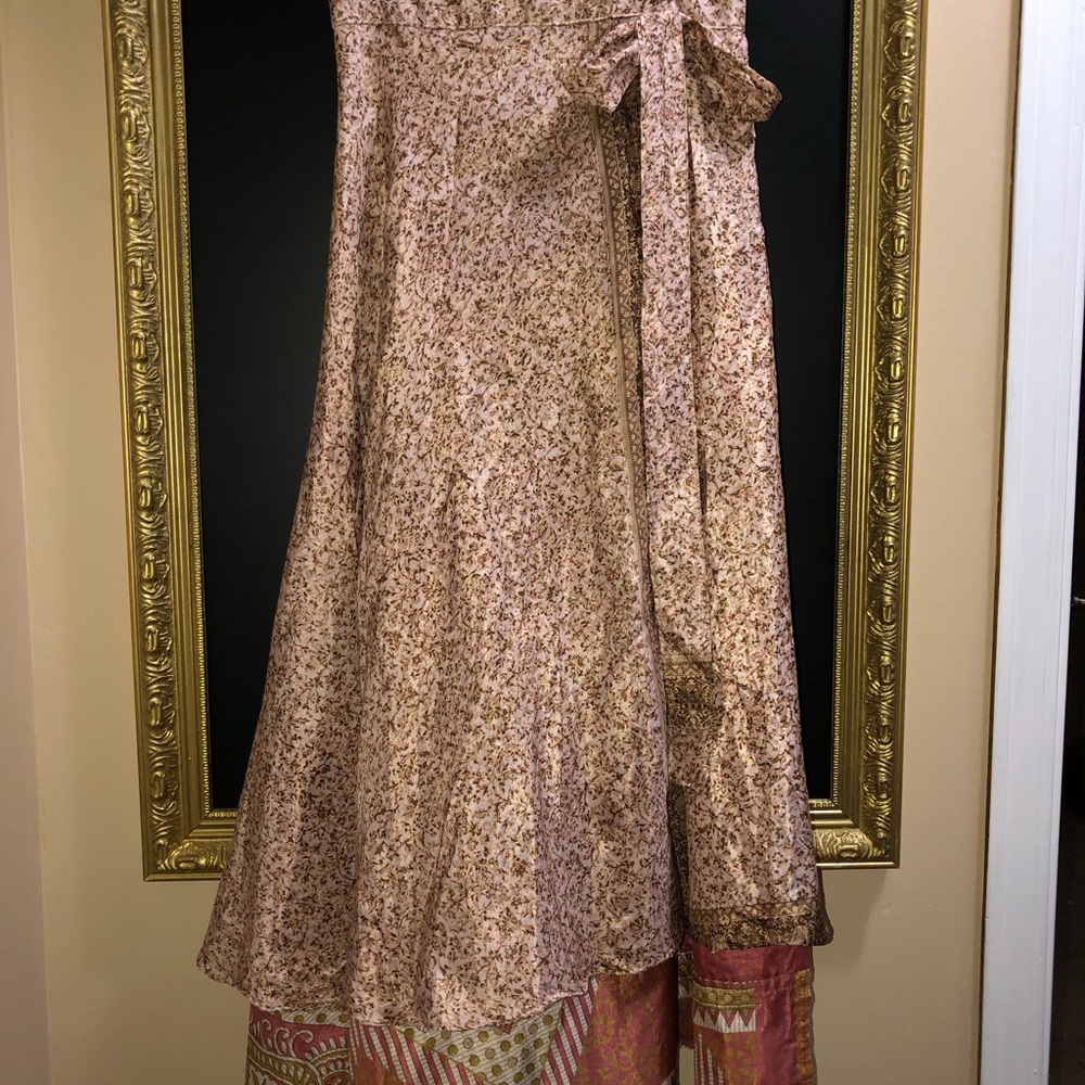 Boho vintage style skirt